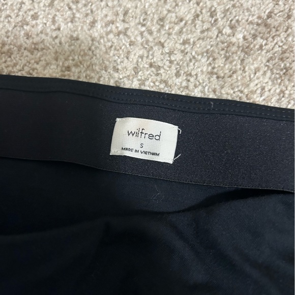 Aritzia Wilfred Vespa Skirt S Black - Picture 2 of 3